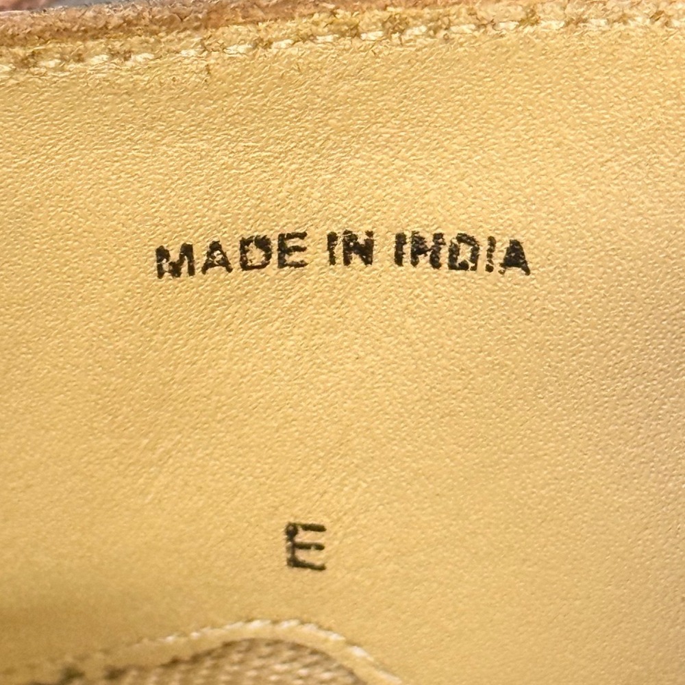 Cole Haan Grand.OS Mens 8 W British Tan Leather Wingtip Oxford C12845 - Picture 14 of 16